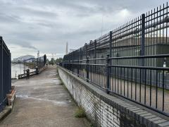Walking through the pumping station